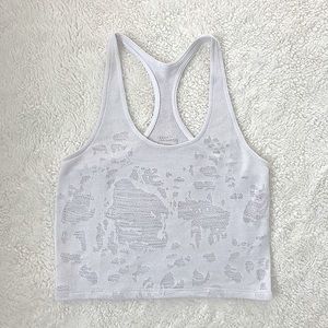 White Alo Yoga Tank Top